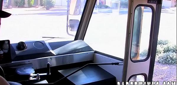  Cute emo twink pounded bareback by horny bus driver